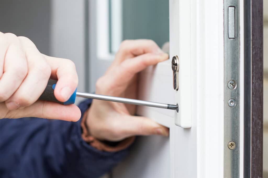 robust door locks as one of the best deterrents for burglary