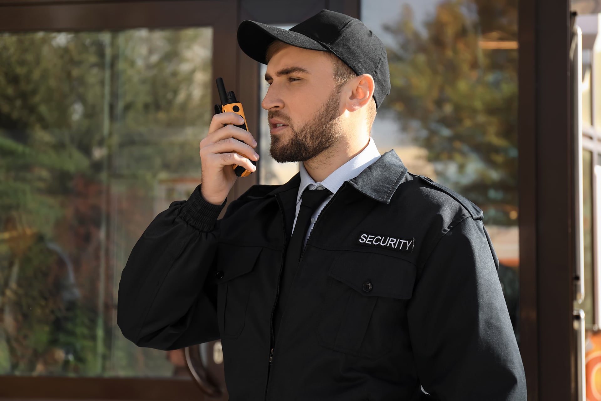 an example of the many different types of security guards
